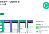 Grammarly Keyboard App for Smartphone